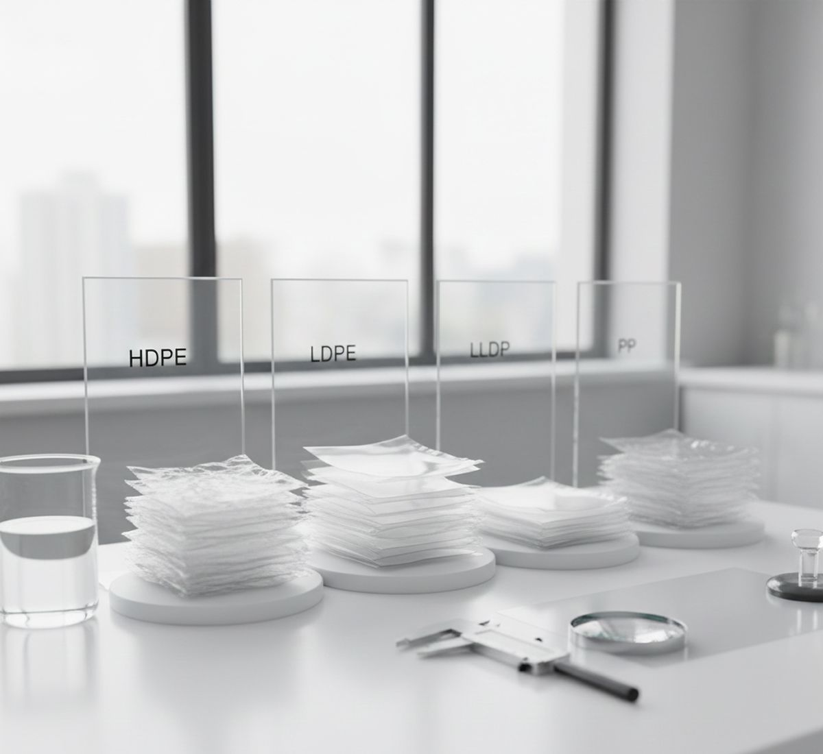 ถุงพลาสติก HD, PE, PP, LLDPE คืออะไร? ต่างกันอย่างไร? และควรเลือกใช้แบบไหน?